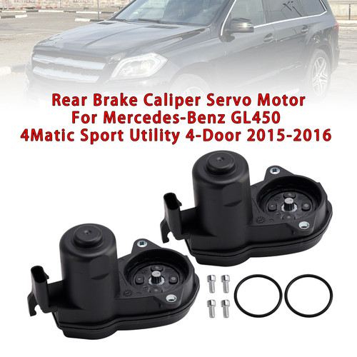 2012-2018 Mercedes-Benz W166 X166 GLE350 ML350 GL450 Pair Rear Brake Caliper Servo Motor 1669065401 Generic