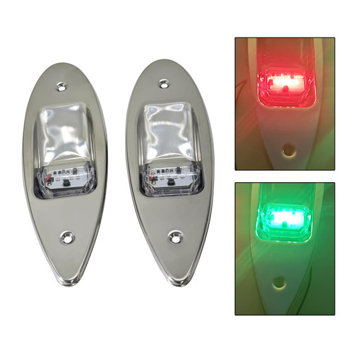 12-24V IP67 Navigation Signal Light Boat Yacht Sailing Signal Warning Light
