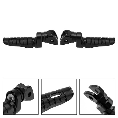 2019-2025 INDIAN FTR1200 FTR Front Footrests Foot Pegs Black Generic