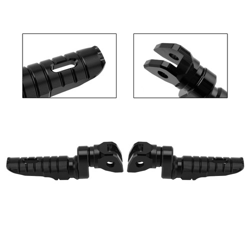 2019-2025 INDIAN FTR1200 FTR Front Footrests Foot Pegs Black Generic