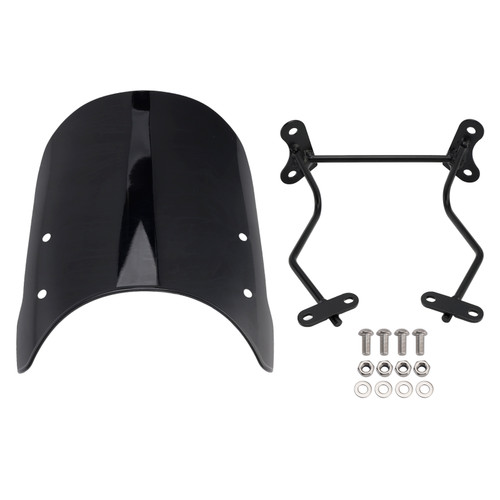 2014-2024 BMW R nineT Windshield WindScreen Black Generic