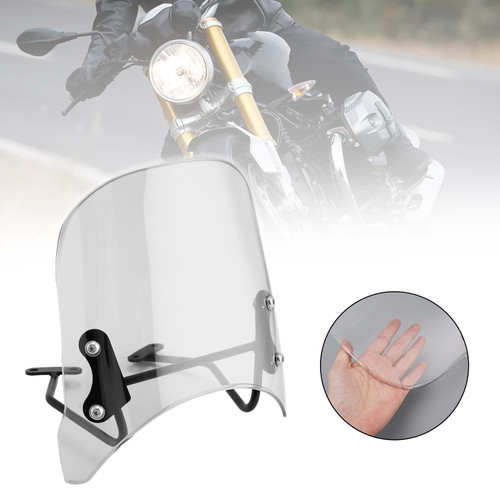 2014-2024 BMW R nineT Scrambler Windshield WindScreen Clear Generic