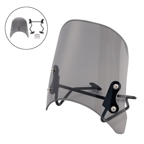 2014-2024 BMW R nineT Windshield WindScreen Gray Generic
