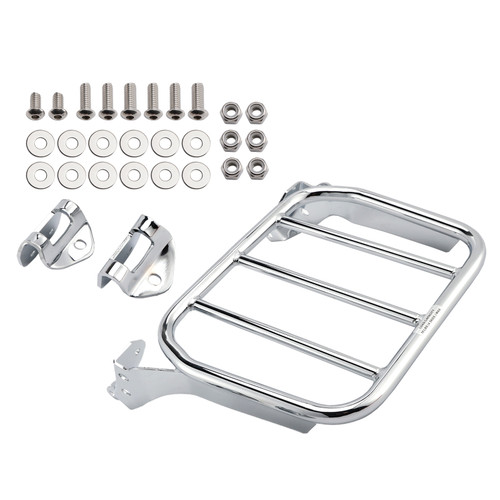 2018-2025 Low Rider FXLR Sport Glide FLSB Luggage Rack for Sissybar Chrome Generic