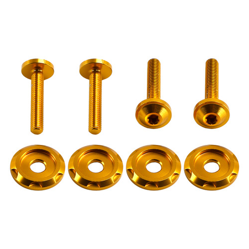 2015-2023 Touring Road Glide/Special FLTRX/S Windshield Fairing Bolts Gold Generic
