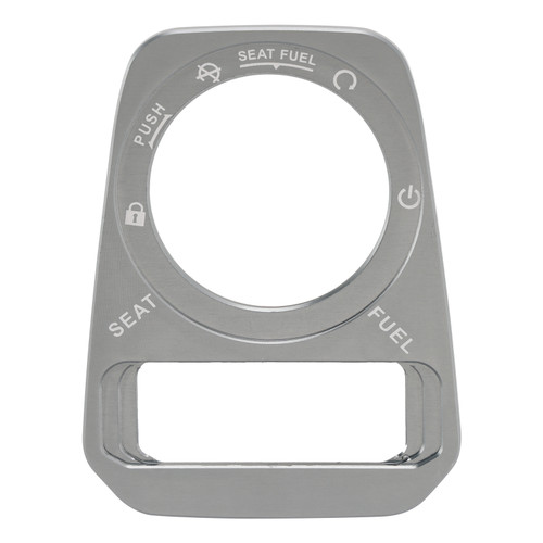 2022-2025 Honda ADV 350 Aluminum Key Ignition Cover Gray Generic