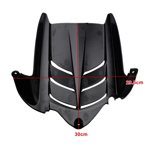 2009-2025 Kawasaki ZX-6R 636 Rear Fender Mudguard Fairing Black Generic