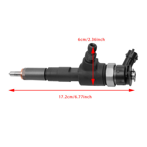 2017- OPEL Crossland X 1.6 4Pcs Fuel Injector 0445110739 Generic