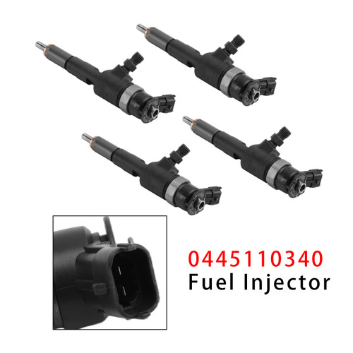 2018- Rifter 1.6 HDi 4Pcs Fuel Injector 0445110739 Generic
