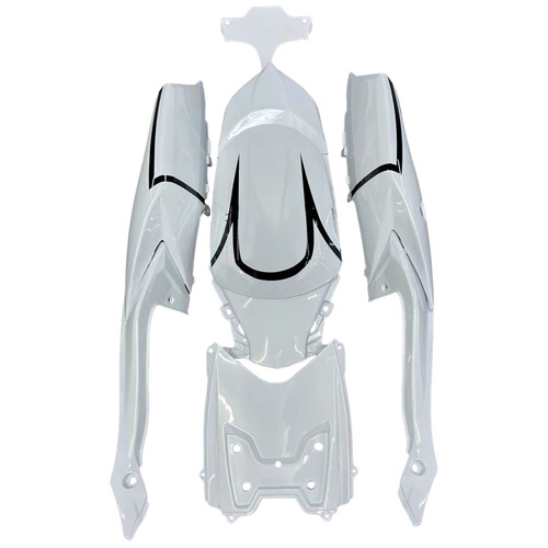 2008-2009-2010 Suzuki GSXR 600 750 White Alstare Corona Racing Amotopart Fairings Customs Fairing