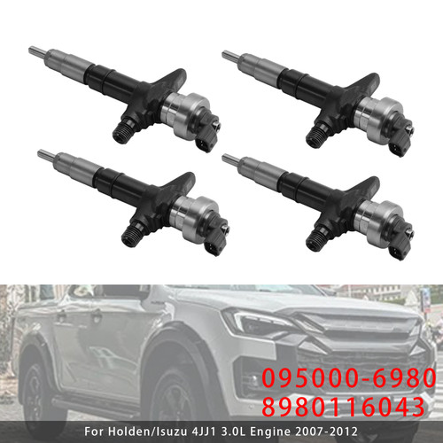 2007-2021 Isuzu D-Max 4JJ1 3.0L Engine 4Pcs Fuel Injector 8980116045 Generic