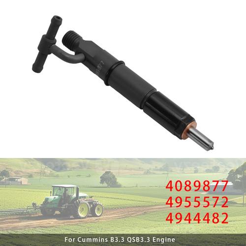 Cummins B3.3 QSB3.3 Engine 1Pcs Fuel Injector 4089877 4955572 4944482 Generic