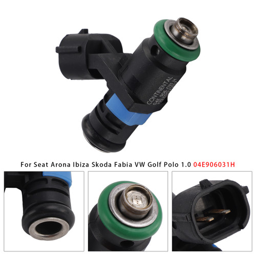 Seat Arona Ibiza Skoda Fabia VW Golf Polo 1.0 04E906031H 1Pcs Fuel Injector Generic
