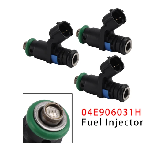 Seat Arona Ibiza Skoda Fabia VW Golf Polo 1.0 04E906031H 3Pcs Fuel Injector Generic