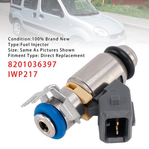 2010-2018 Dacia Duster(HS_) 1.6 16V 4x4 1Pcs Fuel Injector 8201036397 Generic