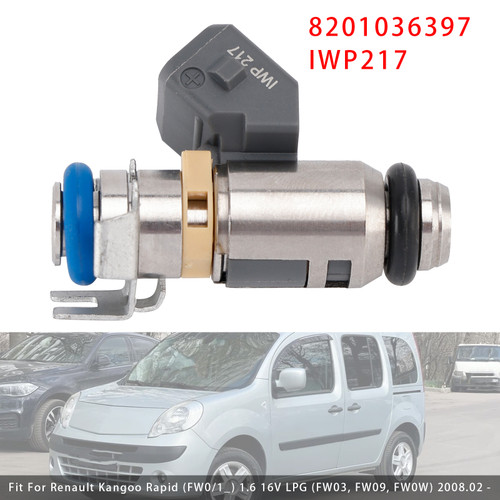 2010-2018 Dacia Duster(HS_) 1.6 16V 4x4 1Pcs Fuel Injector 8201036397 Generic