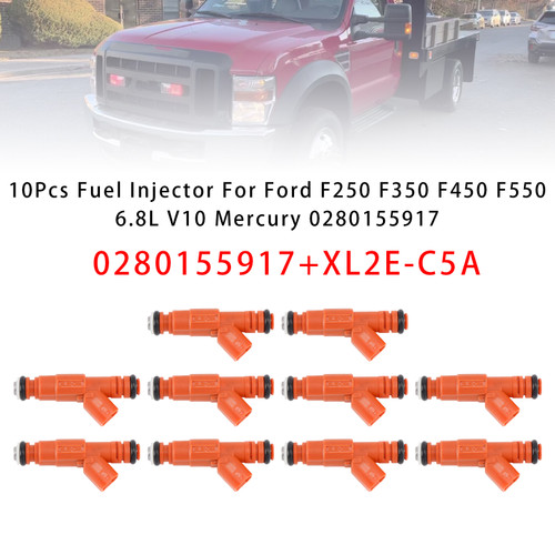 2000 2003-2004 Mercury Grand Marquis 4.6L V8 10Pcs Fuel Injector