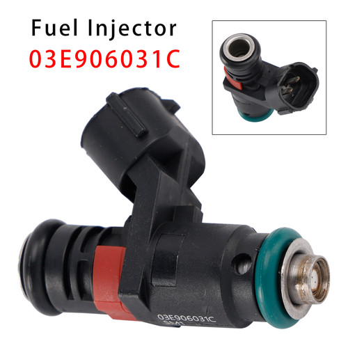2012-2015 Skoda Rapid Spaceback 1Pcs Fuel Injector 03E906031C 03E906031A Generic