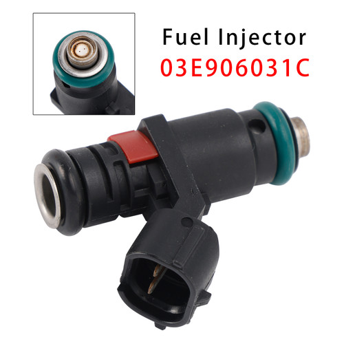 2012-2015 Skoda Rapid Spaceback 1Pcs Fuel Injector 03E906031C 03E906031A Generic