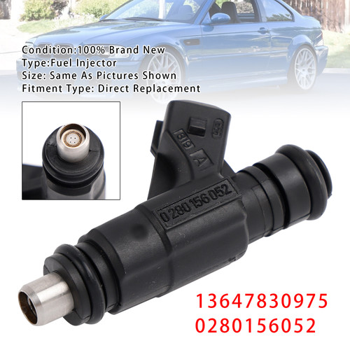 2001-2006 BMW E46 S54 M3 Z4 3.2 1Pcs Fuel Injector 13647830975 0280156052 Generic