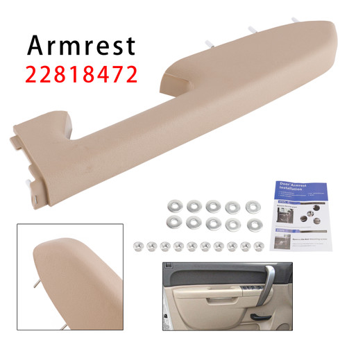 2010-2014 Chevrolet Silverado 1500 2500 3500 Front Right Passenger Side Armrest Repair Kit 22818472 Generic