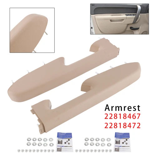 2010-2014 Chevrolet Silverado 1500 2500 3500 Front Left+Right Armrest Repair Kit 22818467 22818472 Generic