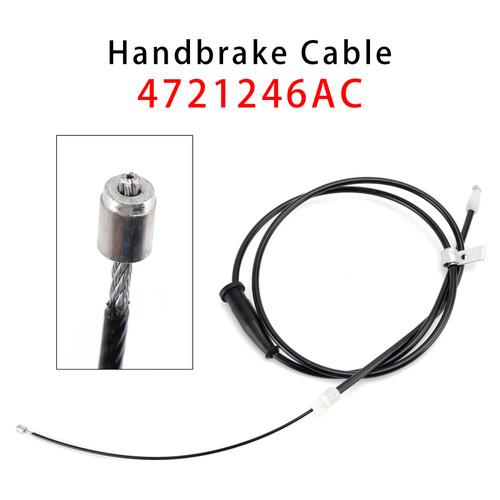 2006-2007 Chrysler Grand Voyager Stow 'N Go Front Parking Brake Cable 4721246AC Generic