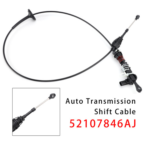 2001-2009 Dodge RAM 1500 2500 3500 Auto Transmission 46RE 47RE 48RE Shift Control Cable 52107846AJ Generic