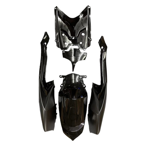 2008-2009-2010 Suzuki GSXR 600 750 All Black Suzuki Racing Amotopart Fairings Customs Fairing