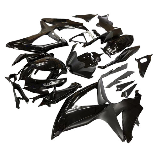 2008-2009-2010 Suzuki GSXR 600 750 All Black Suzuki Racing Amotopart Fairings Customs Fairing
