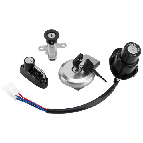 1995-1996 Yamaha XV500S Virago 500 S Ignition Switch Lock Set Fuel Gas cap with Keys 3BM-82510-00 Generic