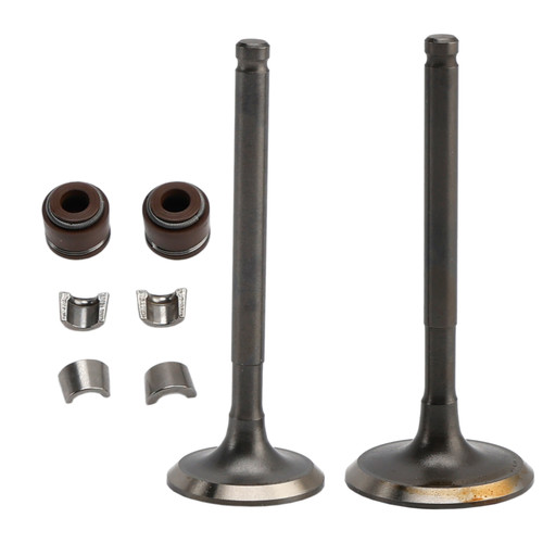 66mm Intake Exhaust Valve Kit For GY6 150cc Baotian Benzhou Rex Znen Lifan 125
