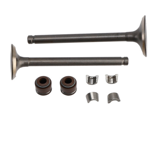 Head Intake Exhaust Valves Seals For Honda CT70 XR70 R CRF70 F TRX90 X EX