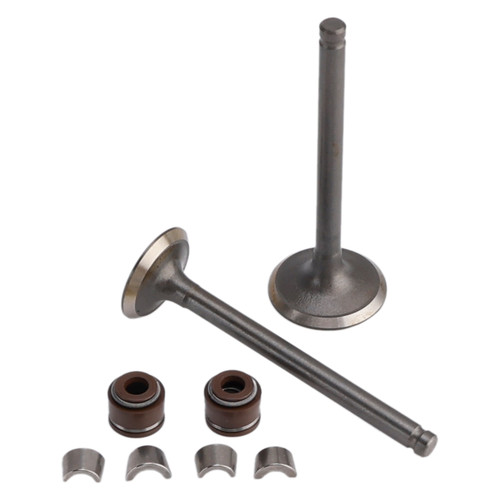 Head Intake Exhaust Valves Seals For Honda CT70 XR70 R CRF70 F TRX90 X EX