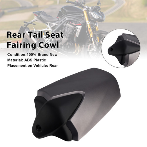 2021-2024 Triumph Speed Triple 1200 RS Rear Tail Seat Fairing Cowl Gray Generic