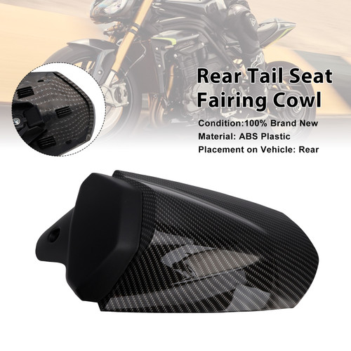 2025-2026 Triumph Speed Triple 1200 RS Rear Tail Seat Fairing Cowl Carbon Generic