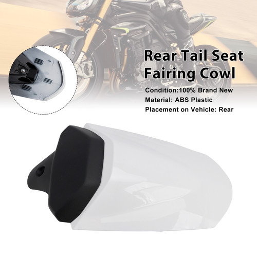 2025-2026 Triumph Speed Triple 1200 RS Rear Tail Seat Fairing Cowl White Generic