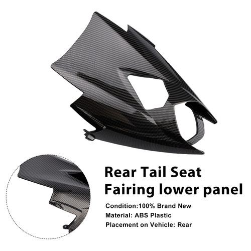 2020-2025 Triumph Street Triple 765R/ RS Rear Tail Seat Fairing lower panel Carbon Generic