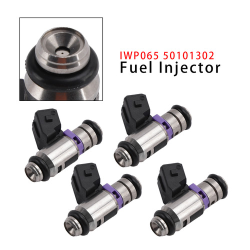 1999-2014 Fiat Punto Hatchback 1.2L 4Pcs Fuel Injector IWP065 50101302 Generic