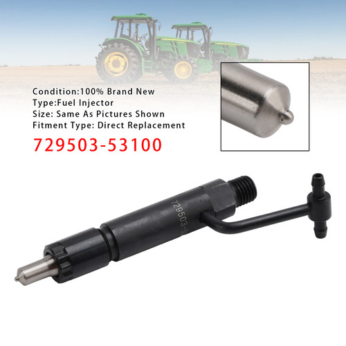 Yanmar 3TNE84 3TNE88 4TNE84 1Pcs Fuel Injector 72950353100 Generic