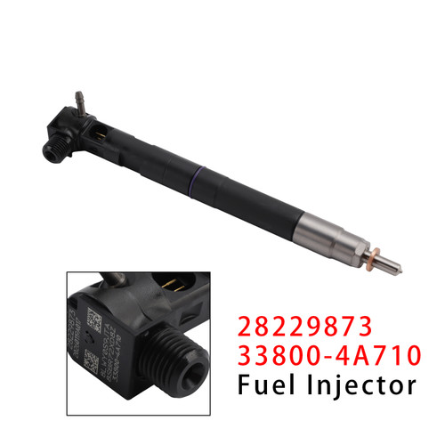 Hyundai KIA H1 2.5 CRDi Kia 1Pcs Common Rail Injector 28229873 33800-4A710 Generic