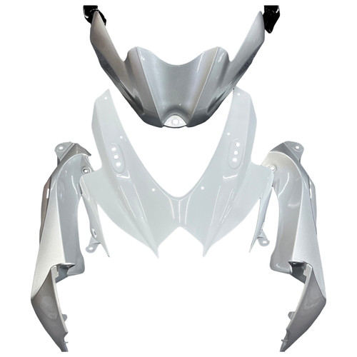 2008-2009-2010 Suzuki GSXR 600 750 Silver White GSXR Racing Amotopart Fairings Customs Fairing