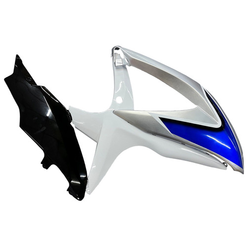 2008-2009-2010 Suzuki GSXR 600 750 Silver White GSXR Racing Amotopart Fairings Customs Fairing