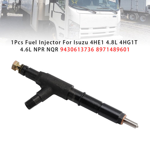 1998-2004 Isuzu NPR 4.8 4HE1 Turbocharged 1Pcs Fuel Injector 9430613736 8971489601 Generic