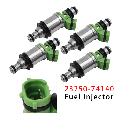 1996-2000 Toyota Rav4 2.0L 1998CC 122Cu. In. l4 GAS DOHC Naturally Aspirated 4Pcs Fuel Injector 23250-74140 Generic