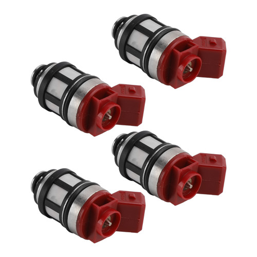 1993-1995 Nissan D21 XE Pickup 2.4L 4Pcs Fuel Injector JS40-1 16600-72P00 Generic
