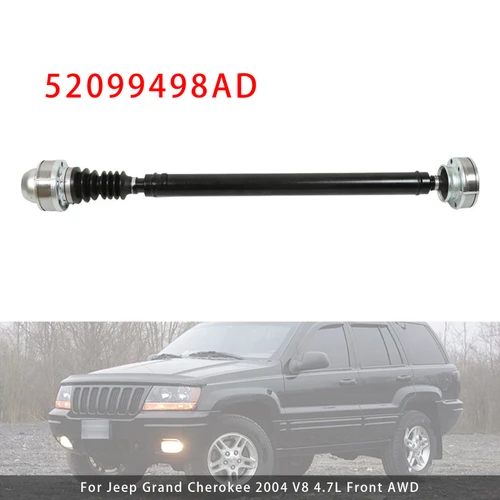 2004 Jeep Grand Cherokee V8 4.7L Front AWD Front Drive Shaft 52099498AD Generic