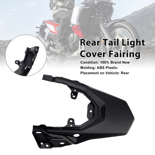 2025-2026 Yamaha Tenere 700 T700S Rear Tail Light Cover Fairing Matte Black Generic
