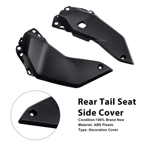 2025-2026 Yamaha Tenere 700 T700S Rear Tail Seat Side Cover Matte Black Generic