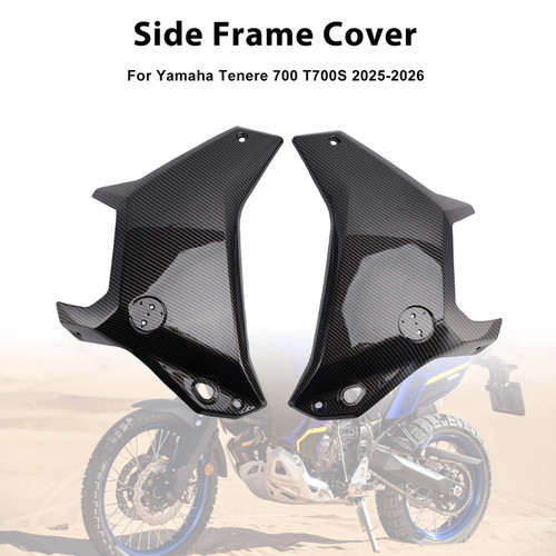 2025-2026 Yamaha Tenere 700 T700S Side Frame Cover Carbon Generic